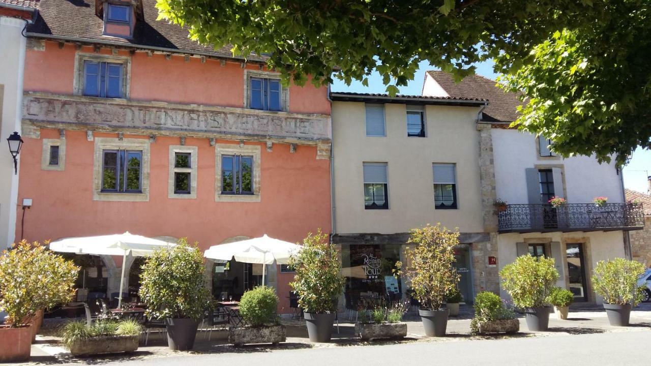 Hotel Le Relais De La Tour Figeac Exterior foto